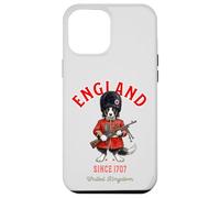 Chien Border Collie Thé London Garde du Roi Angleterre Drapeau Coque pour iPhone 12 Pro Max