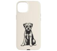 Chien Border Terrier Amusant avec Lunettes de Soleil Yorkshire Coque pour iPhone 15 Plus