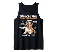 Chien Bouledogue Anglais Amoureux des Chiens Bulldogs Débardeur