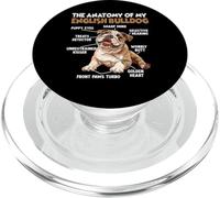 Chien Bouledogue Anglais Amoureux des Chiens Bulldogs PopSockets PopGrip pour MagSafe