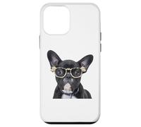 Chien Bouledogue français dans des Lunettes pour Chiot Mignon Coque pour iPhone 12 Mini