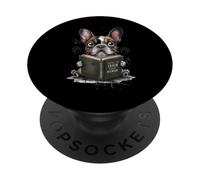 Chien Bouledogue français, Livre Comment Dresser Votre PopSockets PopGrip Adhésif