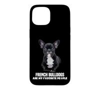 Chien Bouledogue français Mignon Amoureux des Chiens Design drôle Animal de Compagnie Coque pour iPhone 15