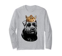 Chien Bouvier des Flandres Portant Une Couronne Manche Longue