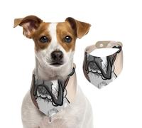 Chien Boxer,Bandanas pour Chien, écharpe en Coton, Bavoirs réglables pour Animaux de Compagnie,M