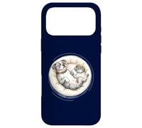 Chien Boxer Mignon avec lit pour Chien + Doublure Pendant Le Sommeil Coque pour iPhone 17 Pro Max