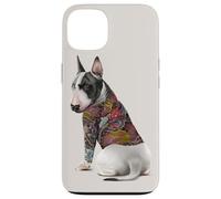 Chien Bull Terrier Tatouage Dragon Japonais Irezumi Coque pour iPhone 13