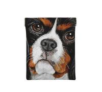 Chien Cadeau Cavalier King Charles Spaniel, Sac de Rangement pour Femmes, Portefeuille supérieur à Presser, Petit Porte-Monnaie, Pochette de Changement