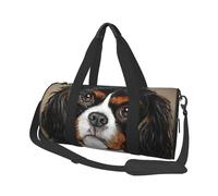 Chien Cadeau Cavalier King Charles Spaniel, Sac de Voyage de Grande capacité, Sac à Main Rond, Sac de Voyage de Sport, fourre-Tout, Sac de Fitness
