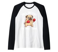 Chien Carlin Assez Grand pour Votre Tibia drôle Maman Sarcastique Manche Raglan