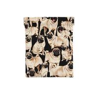 Chien Carlin drôle Mignon, Sac de Rangement pour Femmes, Portefeuille supérieur à Presser, Petit Porte-Monnaie, Pochette de Changement