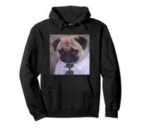 Chien Carlin « Fire Me » avec méme Flou Amusant Sweat à Capuche