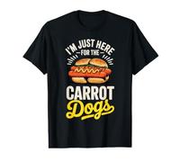 Chien Carotte végétalien, Humour Amusant à Base de Plantes T-Shirt Graphique avec Valeur