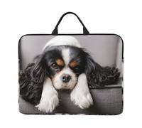Chien Cavalier King Charles Spaniel,Housse pour Ordinateur Portable 14 Pouces, Sacoche pour Ordinateur Portable, Mallette avec poignée