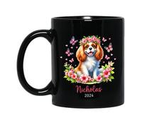 Chien Cavalier King Charles Spaniel Mug Céramique Tasse À Thé Durable Tasse À Café Cadeaux Fantaisie Pour Bureau Noël Collègue 330ml