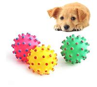 Chien Chat Chew Jouets Hérisson en Caoutchouc Résistant Balle Bite Mignon Squeaky Chien Chiot Chat Jouer Jouets