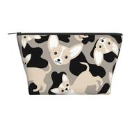 Chien Chihuahua, Trousse de Toilette Trousse de Maquillage Sac à cosmétiques Trousse de Toilette de Voyage Portable