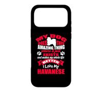 Chien Chose Incroyable J'aime Mes Amateurs De Chiens Bichon Coque pour iPhone 17 Pro Max