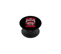 Chien Chose Incroyable J'aime Mes Amoureux des Chiens Chiot PopSockets PopGrip Adhésif