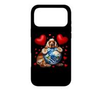 Chien Cocker épagneul Jour de la Terre câlin Amour propriétaire planète Amant Maman Coque pour iPhone 17 Pro Max