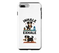 Chien Cocker Spaniel Faisant du Yoga Inhale - Exale DIGOR drôle Coque pour iPhone 7 Plus/8 Plus