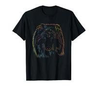 Chien Colley Chien Coloré T-Shirt