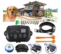Chien Collier Électrique Anti Fugue Choc Dressage Clôture Invisibe Rechargeable EU