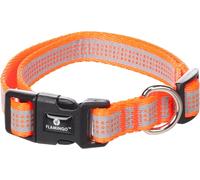 Chien Collier Fierro Orange Fluo S 30-45cm 15mm
