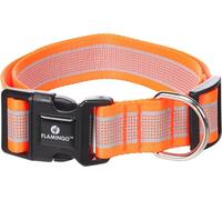 Chien Collier Fierro Orange Fluo XL 55-75cm 40mm