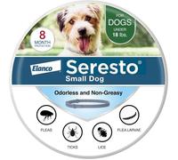 Chien Collier Seresto pour petits chiens - Recommandé par les vétérinaires | Pour chiens de moins de 8 kg | Protection 8 mois
