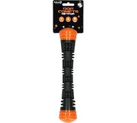 Dog Comets Meteor S - 23 cm - Lanceur de balles pour Chien - Lance Balle pour Chien - Jouet pour Chien - Rebondissant - Caoutchouc - Orange/Noir