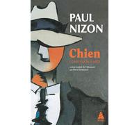 Chien Confession à midi - Paul Nizon - Actes sud - Poche - Roman