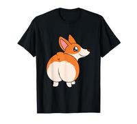 Chien corgi mignon et fesses de Corgi drôle T-Shirt