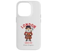Chien Corgi Mignon Tour de Londres Gardien Grande-Bretagne Angleterre Coque pour iPhone 14 Pro