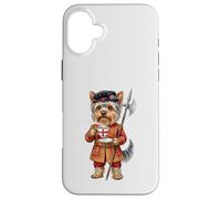 Chien Corgi Mignon Tour de Londres Gardien Grande-Bretagne Angleterre Coque pour iPhone 16 Plus