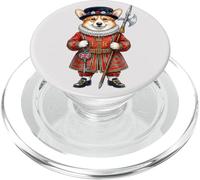 Chien Corgi Mignon Tour de Londres Gardien Grande-Bretagne Angleterre PopSockets PopGrip pour MagSafe