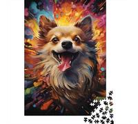 Chien Couleur Éclat Puzzle, 1000 Pièces pour Adultes Haute Qualité