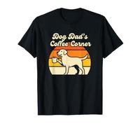 Chien Dad Coffee Corner propriétaire de Chien T-Shirt