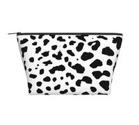 Chien Dalmatien Imprimé Tache Noire, Trousse de Toilette Trousse de Maquillage Sac à cosmétiques Trousse de Toilette de Voyage Portable