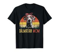 Chien Dalmatien Maman Rétro Vintage Design Femme T-Shirt