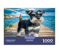 Chien d'animal de Compagnie Mignon Puzzle De 1000 Pièces : Activité Familiale Idéale pour Les Week-Ends en Famille !
