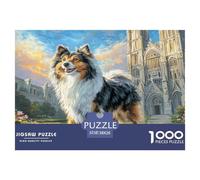Chien d'animal de Compagnie Mignon Puzzle De 1000 Pièces : Amusez-Vous Seul Ou en Groupe - Idéal pour Les Amateurs De Puzzles !