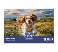 Chien d'animal de Compagnie Mignon Puzzle De 1000 Pièces : Amusez-Vous Seul Ou en Groupe - Idéal pour Les Amateurs De Puzzles !