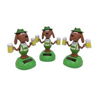 Chien Dansant À Énergie Solaire | De Tableau De Bord Solaire | Danseur À Énergie Solaire | Jouets De Balançoire Décoratifs De Voiture De De Tableau De Bord Solaire De Chien