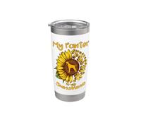 Chien d'arrêt anglais est mon rayon de soleil Tournesol Gobelet isotherme en acier inoxydable double paroi