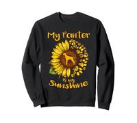 Chien d'arrêt Anglais est Mon Rayon de Soleil Tournesol Sweatshirt