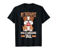 Chien d'assistance thérapeutique Bulldog T-Shirt