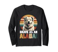 Chien De Alabai Brave as an Alabai Manche Longue