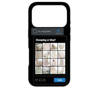 Chien de Berger Amusant ou serpillère Meme Dog Mom Dog Dad Sheepdog Coque pour iPhone 17 Pro