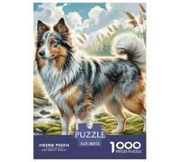 Chien de Berger polonais des Basses Terres 1000 Pièces Puzzles Impossible Jeu Éducatif Défi Jouets Qualité Premium Enfants À Partir De 14 Ans 52x38cm/1000pcs